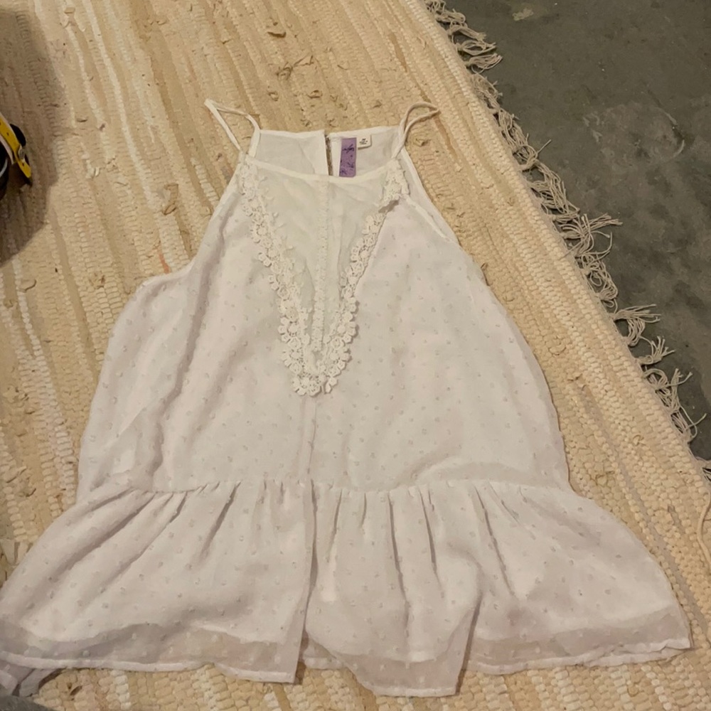 Women’s white tank top size M from francescas